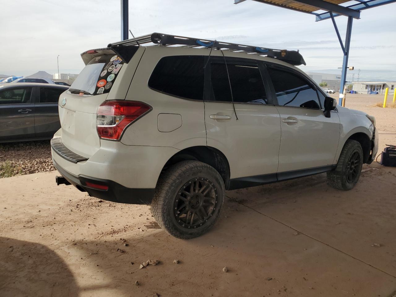 2015 Subaru Forester VIN JF2SJGDC6FH490961 Copart auction photo, all over damage thumbnail 3