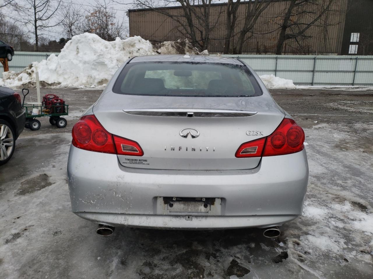 2012 Infiniti G VIN JN1DV6AR3CM731167 Copart auction photo, front end / minor dent/scratches damage thumbnail 6