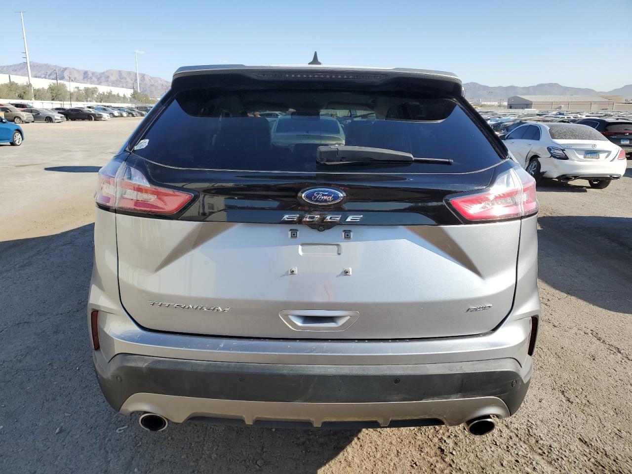 2022 Ford Edge VIN 2FMPK4K95NBA30558 Copart auction photo, front end / side damage thumbnail 6