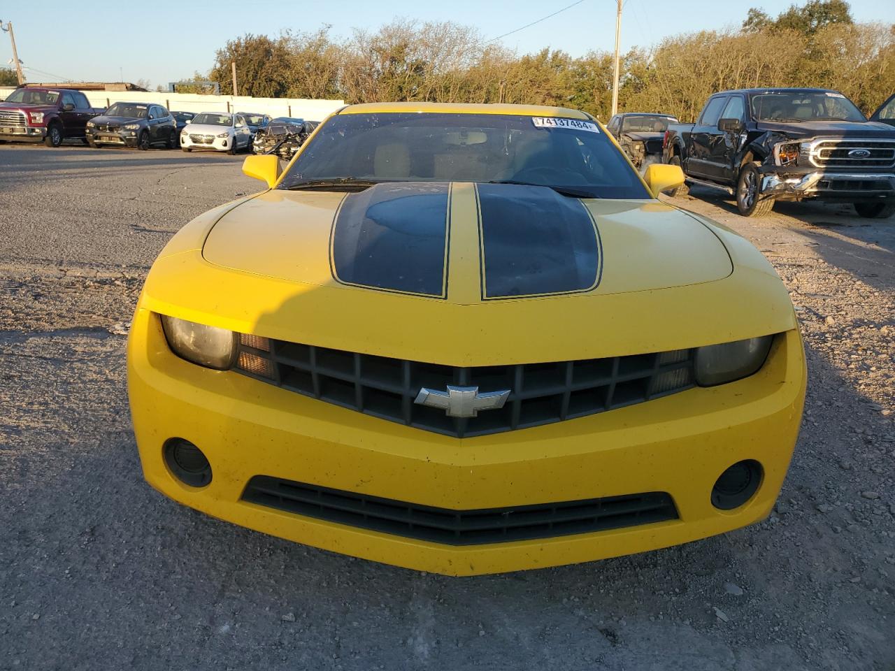 2012 Chevrolet Camaro VIN 2G1FA1E32C9109613 Copart auction photo, rear end / minor dent/scratches damage thumbnail 5