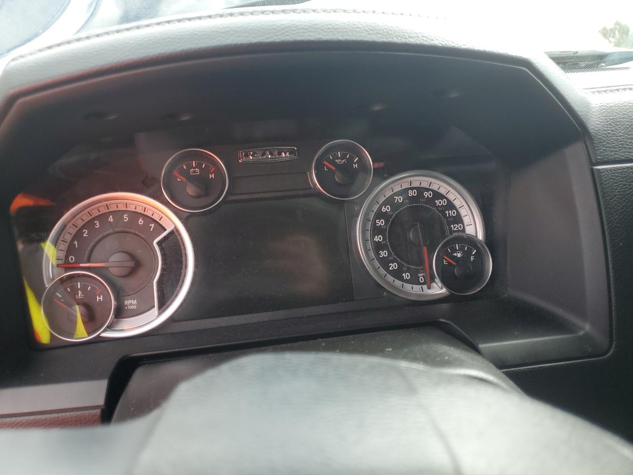 2013 RAM 1500 VIN 1C6RR6HT9DS597567 Copart auction photo, water/flood damage thumbnail 9