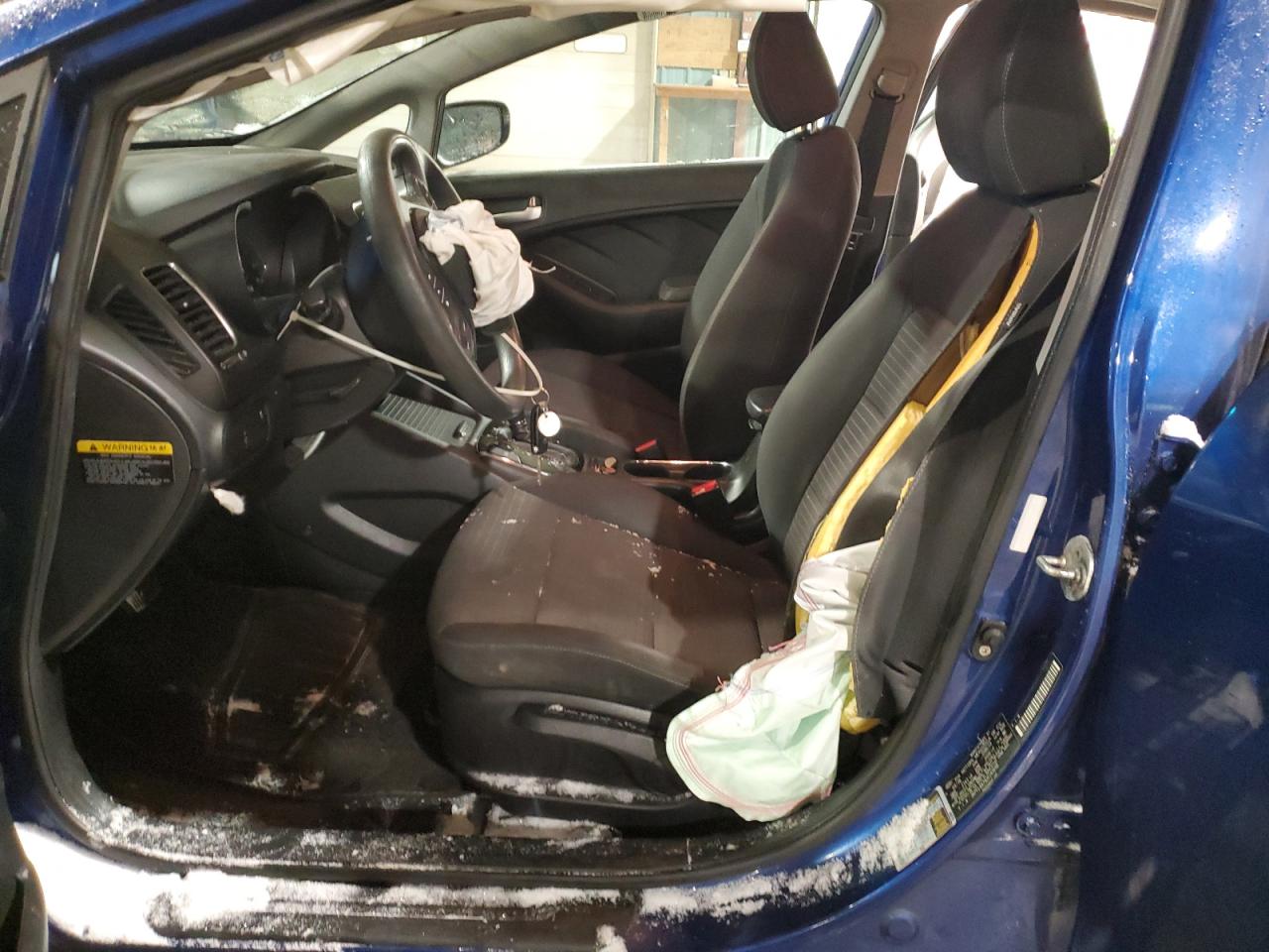 2018 KIA Forte VIN 3KPFL4A79JE249698 Copart auction photo, front end / undercarriage damage thumbnail 7