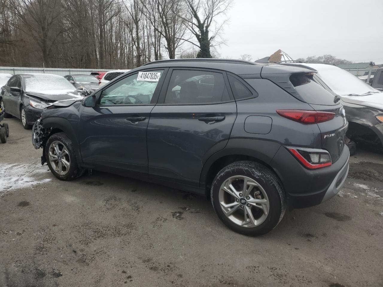 2023 Hyundai Kona VIN KM8K6CAB8PU045467 Copart auction photo, front end damage thumbnail 2