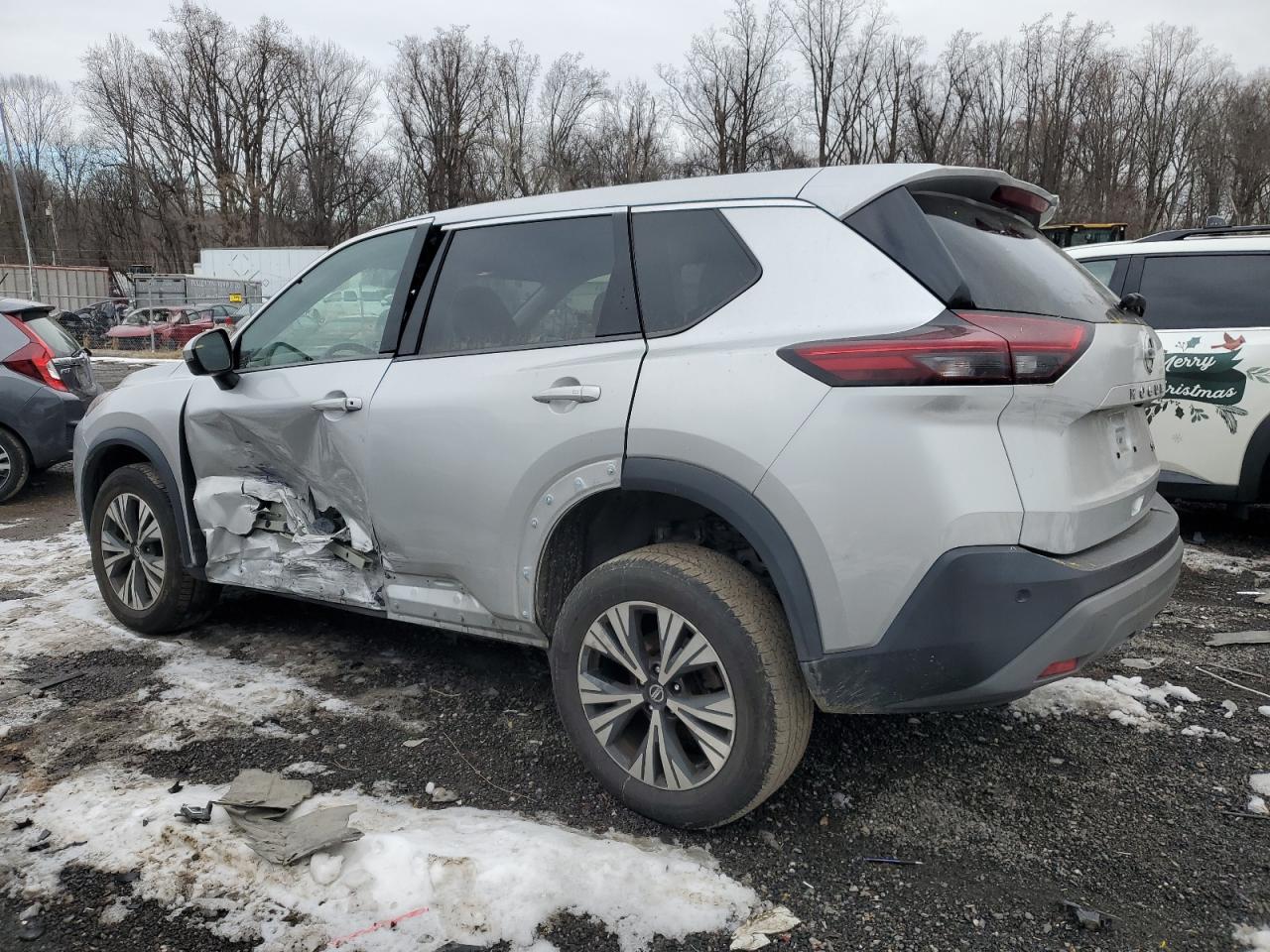 2021 Nissan Rogue VIN 5N1AT3BA3MC778165 Copart auction photo, side / undercarriage damage thumbnail 2