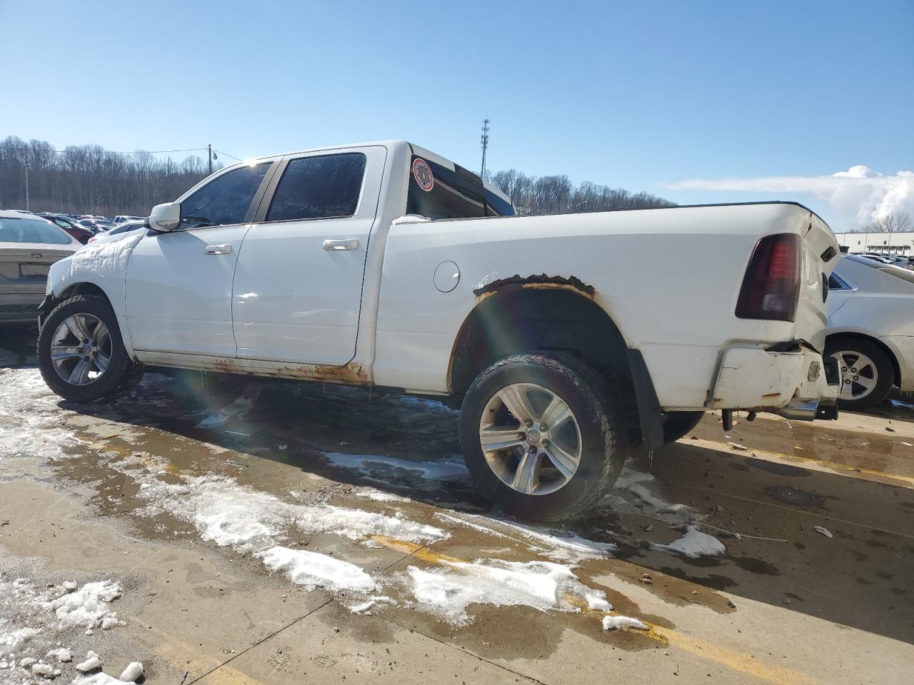 2013 RAM 1500 VIN 1C6RR7UT6DS708670 Copart auction photo, front end damage thumbnail 2