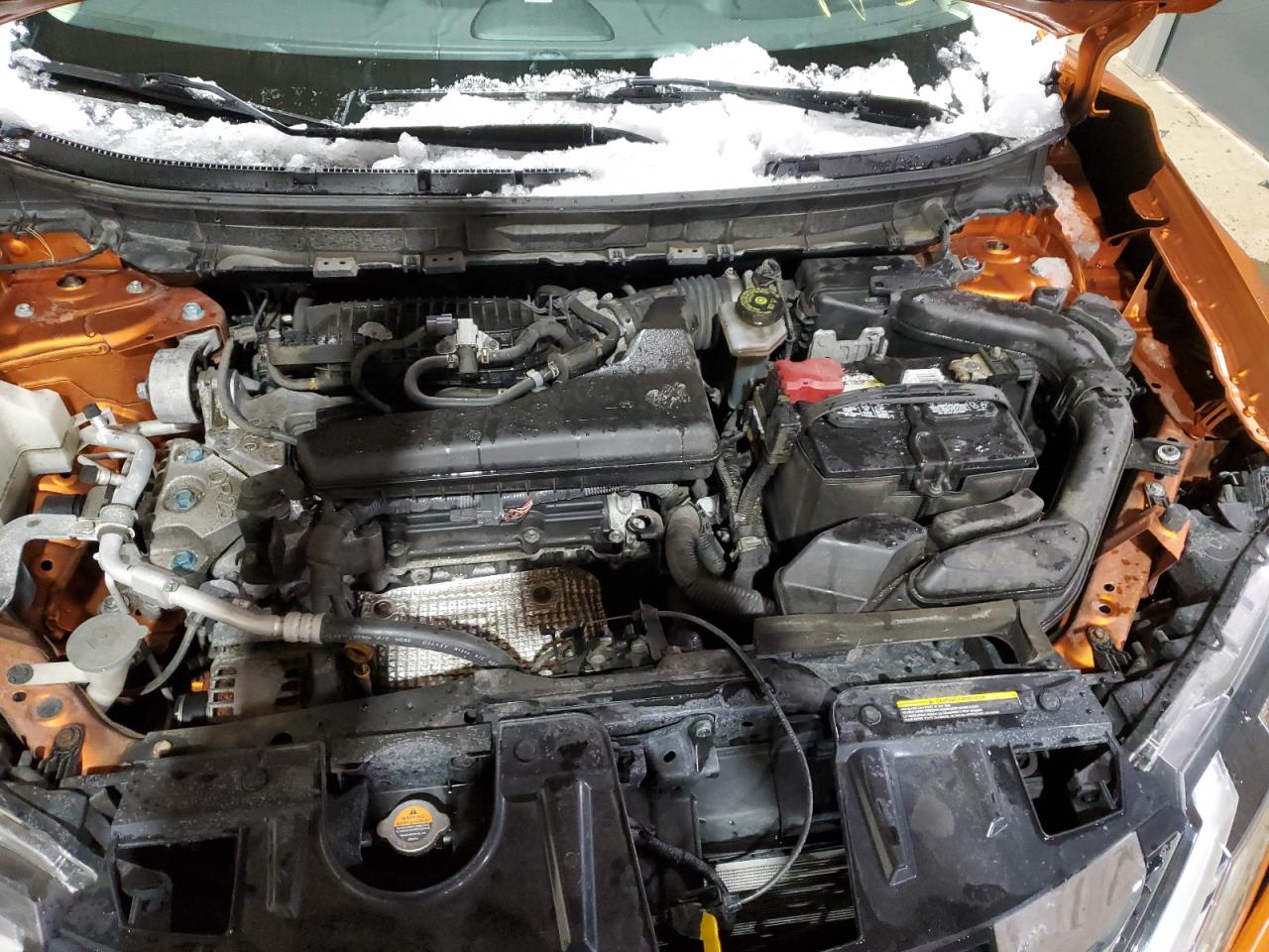 2019 Nissan Rogue VIN JN8AT2MV2KW371176 Copart auction photo, front end / undercarriage damage thumbnail 12