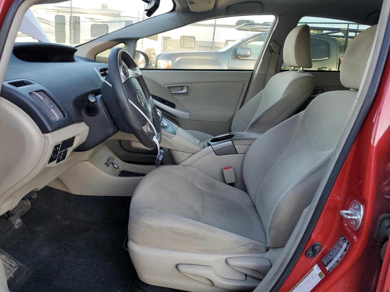 2015 Toyota Prius VIN JTDKN3DU3F0436536 Copart auction photo, front end / rear end damage thumbnail 7