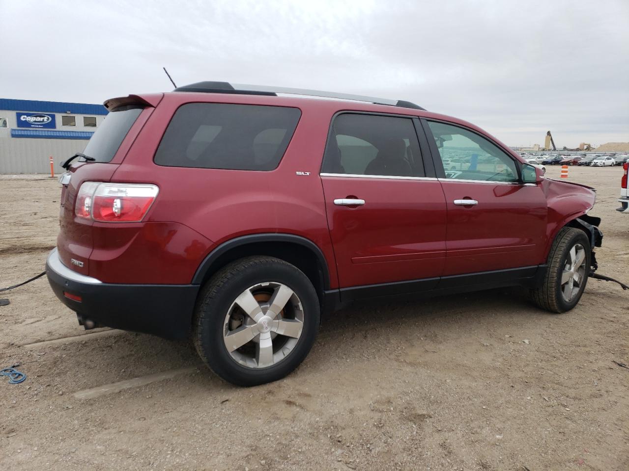 2010 GMC Acadia VIN 1GKLVMED9AJ230542 Copart auction photo, front end damage thumbnail 3