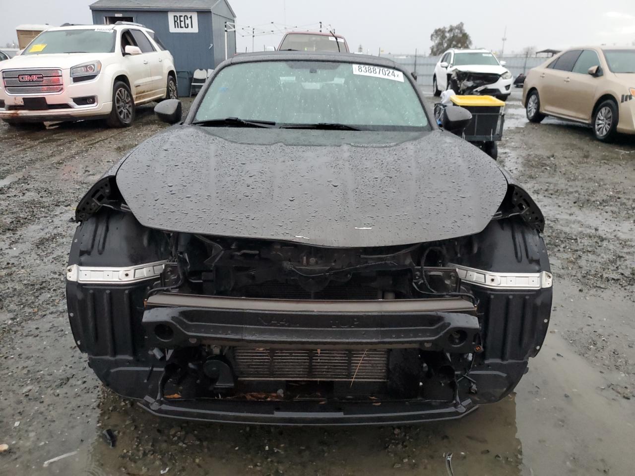 2017 Fiat 124 Spider VIN JC1NFAEK6H0119720 Copart auction photo, front end damage thumbnail 5