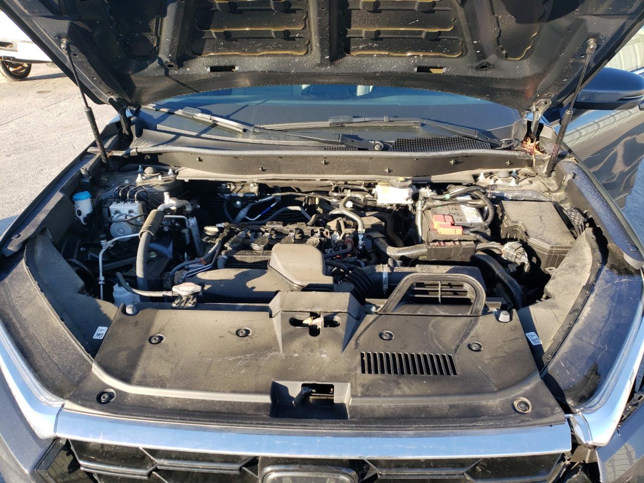 2024 Honda CR-V VIN 2HKRS4H47RH454150 Copart auction photo, front end / side damage thumbnail 12