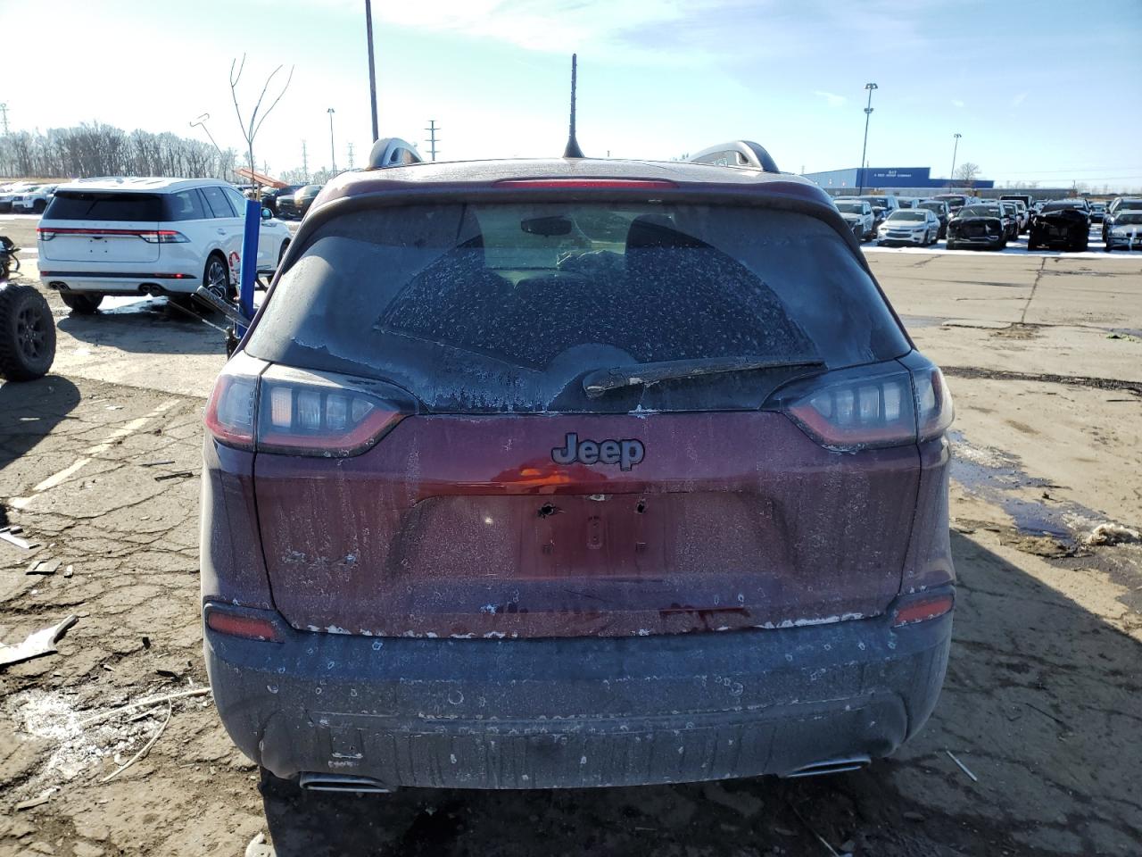2021 Jeep Grand Cherokee VIN 1C4PJMMXXMD202689 Copart auction photo, front end damage thumbnail 6