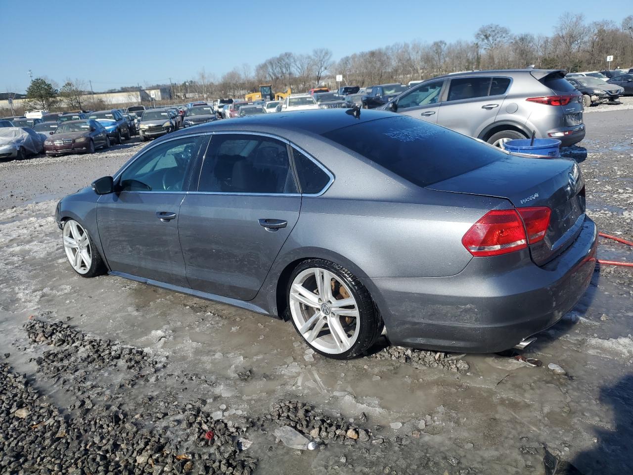 2015 Volkswagen Passat VIN 1VWBV7A39FC101506 Copart auction photo, front end damage thumbnail 2