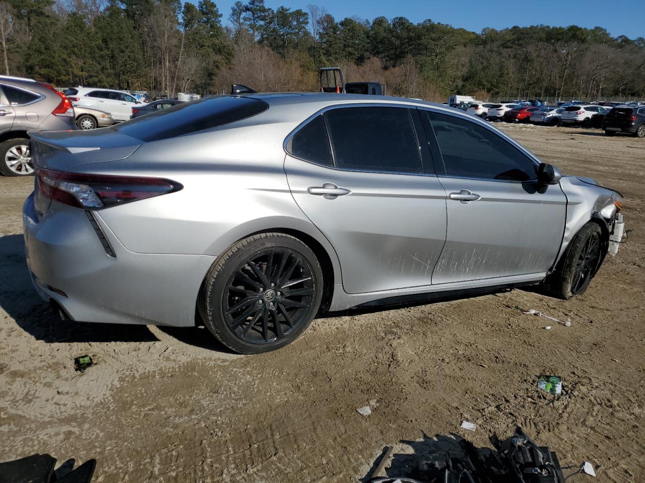 2021 Toyota Camry VIN 4T1K61AK1MU440302 Copart auction photo, front end damage thumbnail 3
