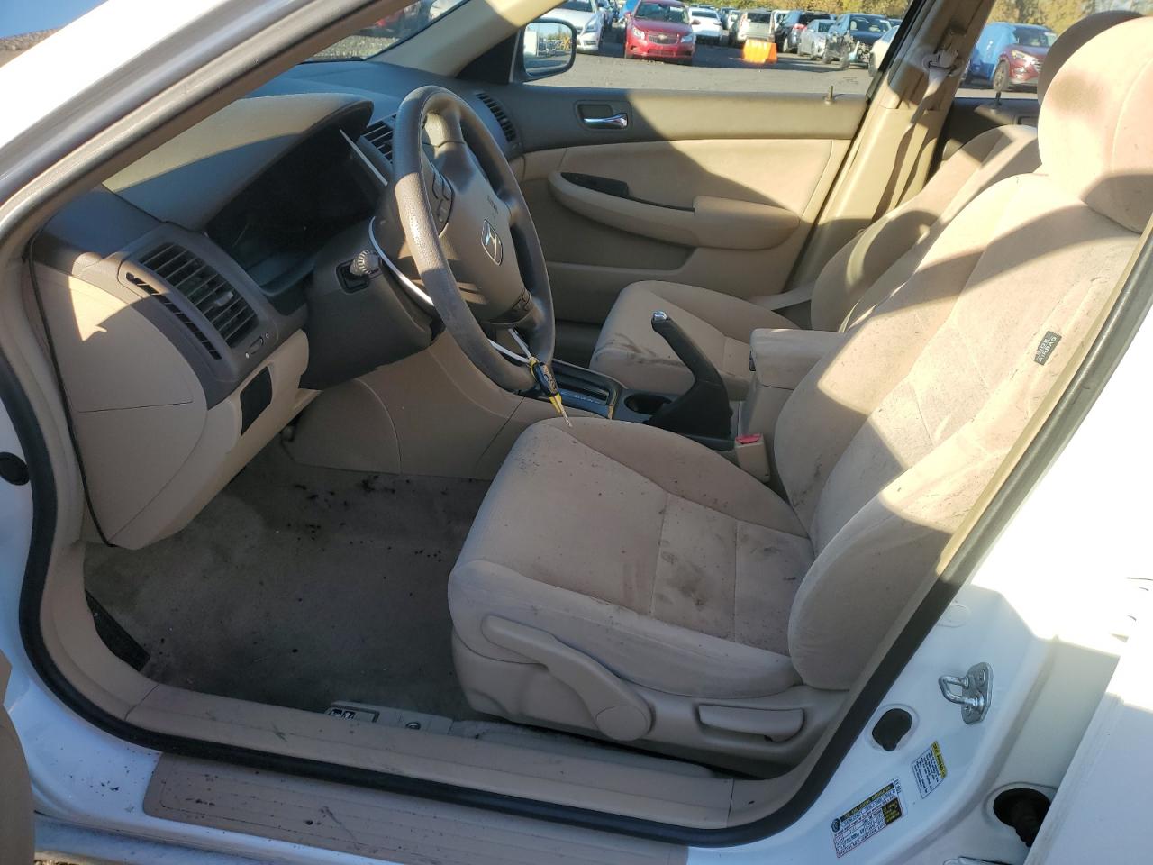 2007 Honda Accord VIN JHMCM56347C020260 Copart auction photo, all over / undercarriage damage thumbnail 7