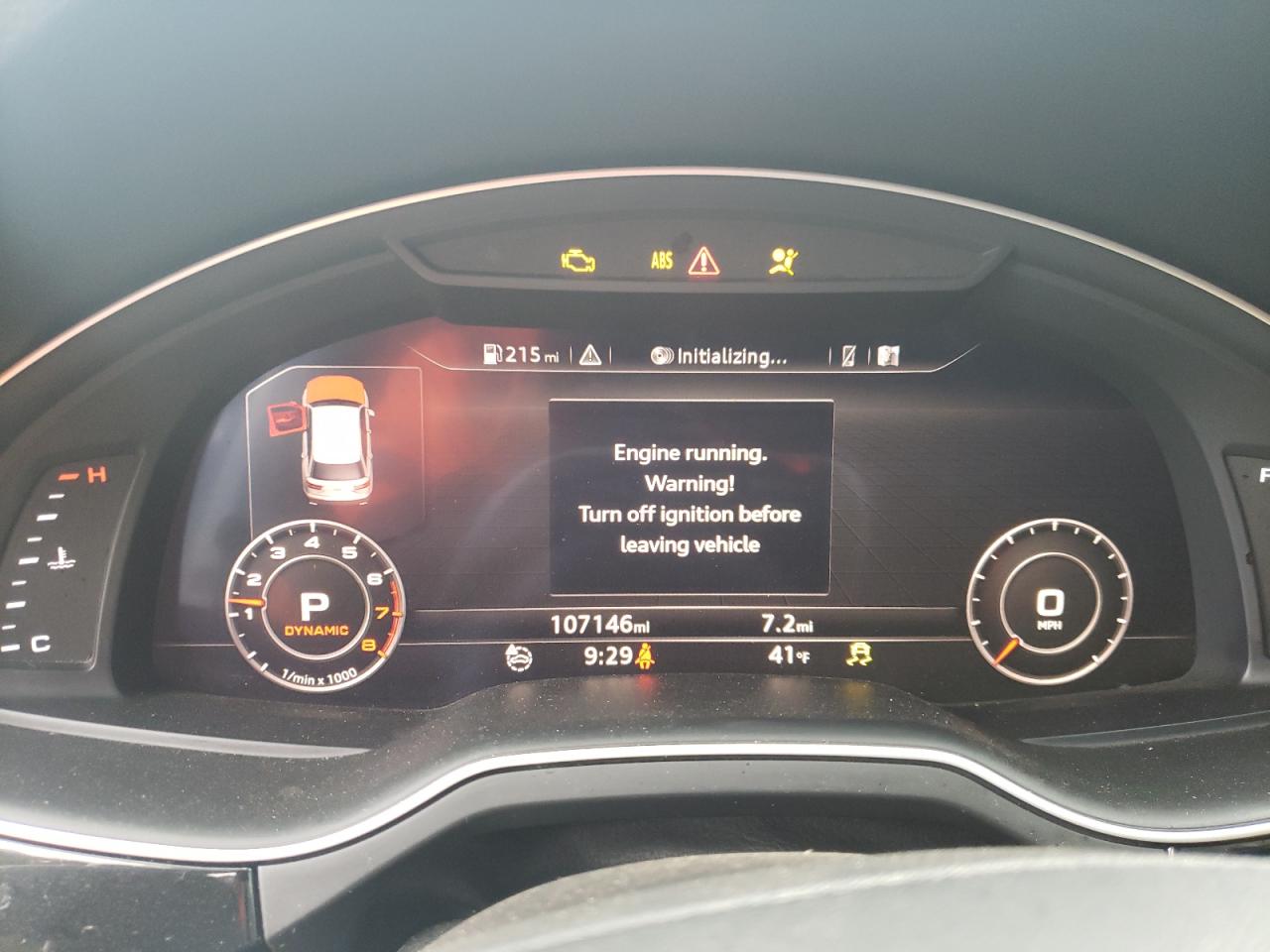 2017 Audi Q7 VIN WA1LAAF71HD056516 Copart auction photo, minor dent/scratches damage thumbnail 9