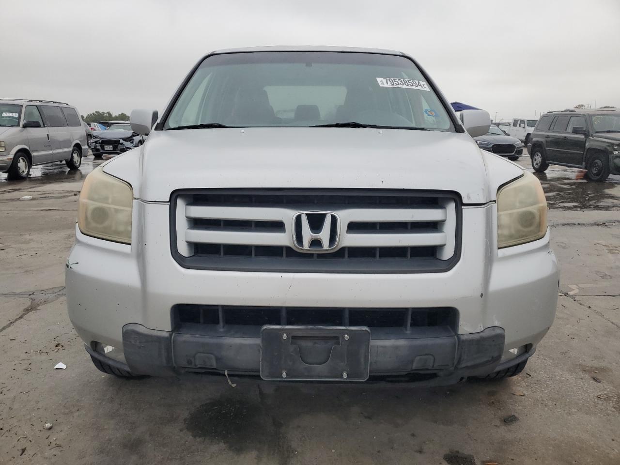 2007 Honda Pilot VIN 5FNYF28577B046871 Copart auction photo, rear end / side damage thumbnail 5