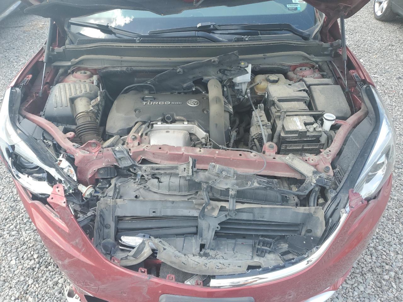 2019 Buick Envision VIN LRBFX3SX2KD043007 Copart auction photo, front end damage thumbnail 11