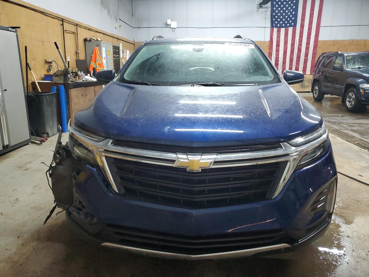 2023 Chevrolet Equinox VIN 3GNAXUEG0PS141254 Copart auction photo, front end / undercarriage damage thumbnail 5