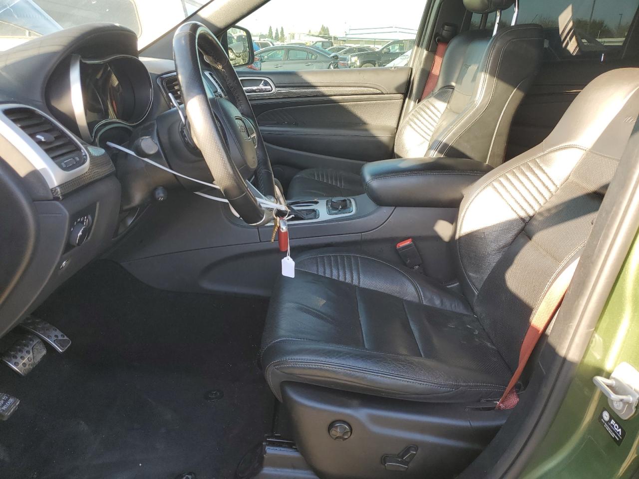 2021 Jeep Grand Cherokee VIN 1C4RJFN91MC819067 Copart auction photo, top/roof / rear end damage thumbnail 7