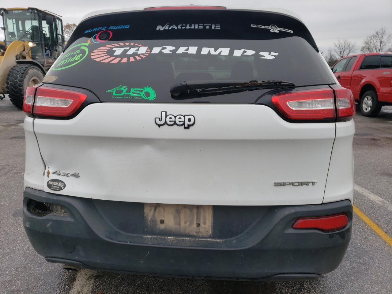 2016 Jeep Grand Cherokee VIN 1C4PJMAB1GW295605 Copart auction photo, front end damage thumbnail 6