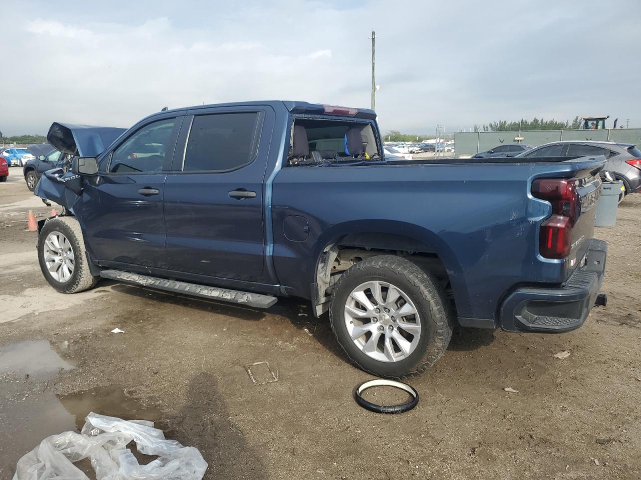 2020 Chevrolet Silverado VIN 3GCPWBEFXLG409841 Copart auction photo, front end damage thumbnail 2