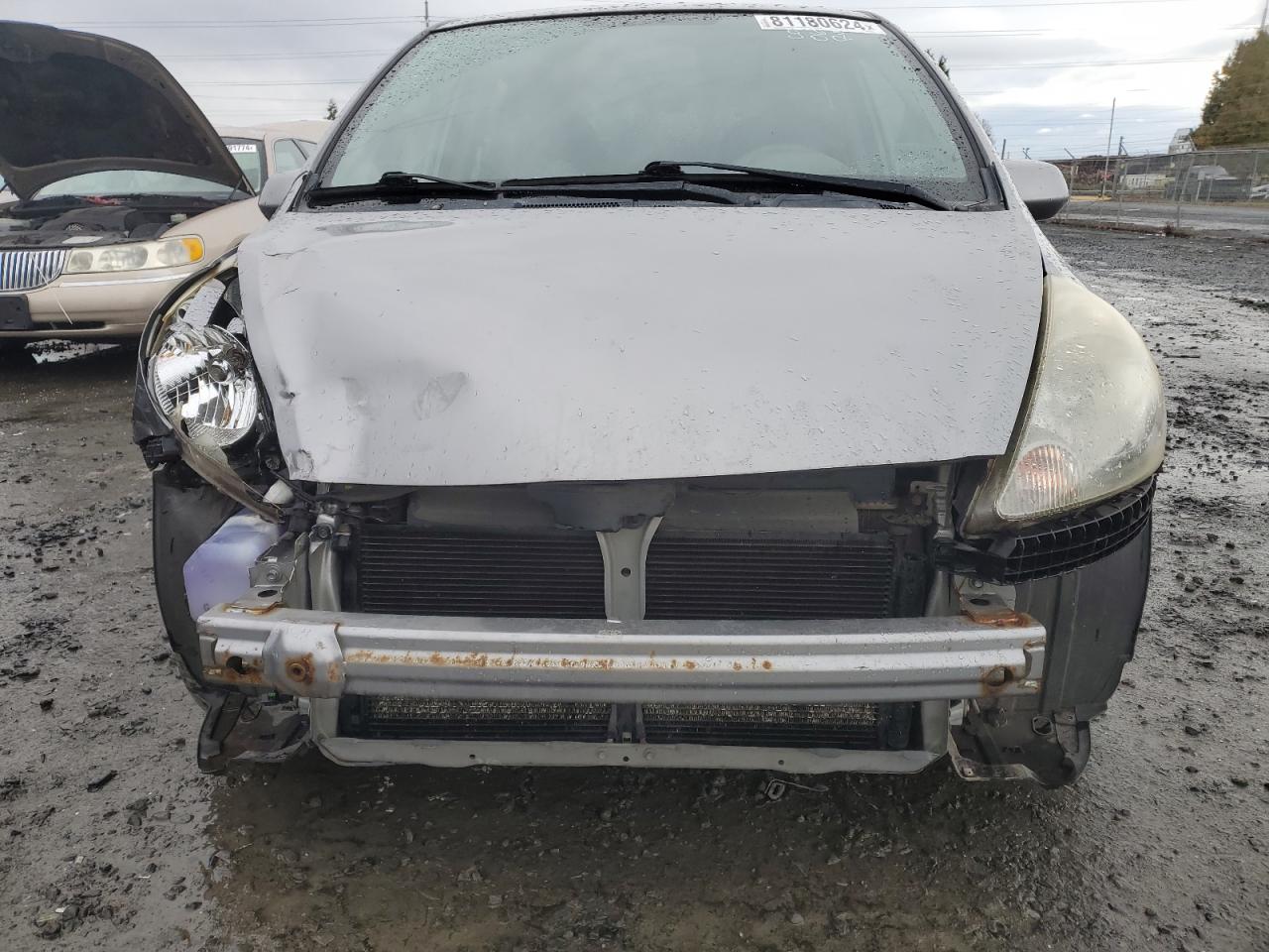 2008 Honda Fit VIN JHMGD37678S052755 Copart auction photo, front end damage thumbnail 5