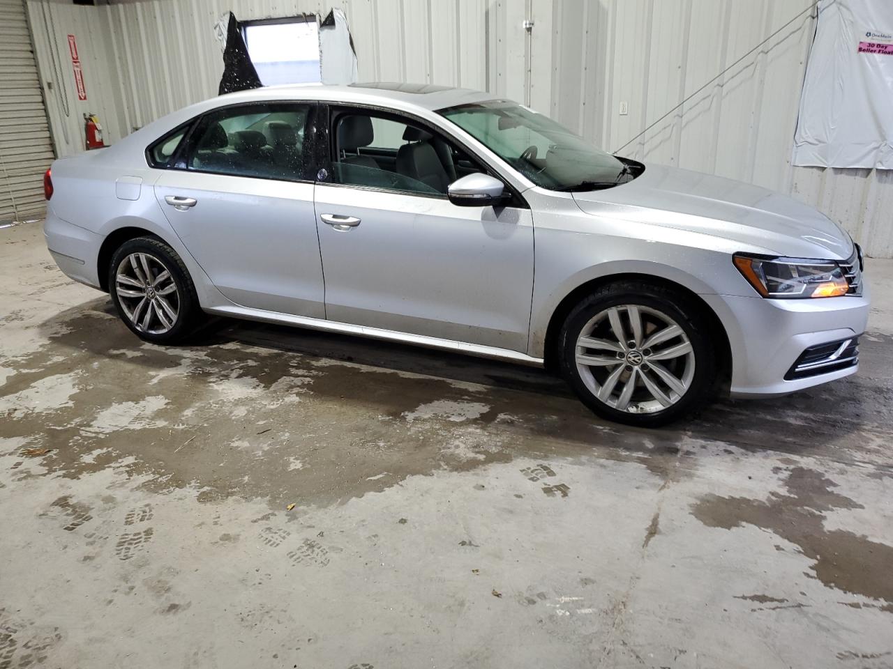 2019 Volkswagen Passat VIN 1VWLA7A30KC005466 Copart auction photo, side / front end damage thumbnail 4