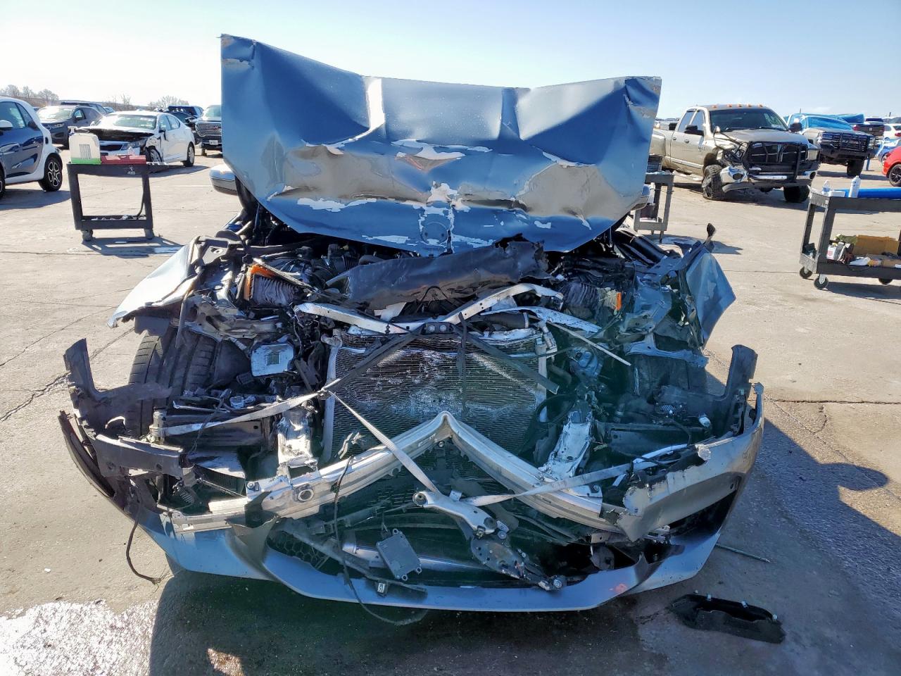 2018 BMW M5 VIN WBSJF0C50JB282469 Copart auction photo, front end damage thumbnail 5