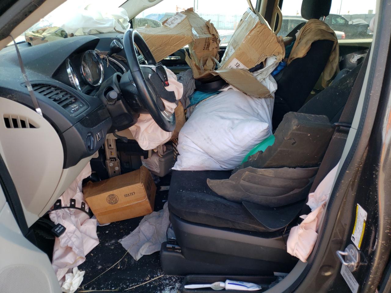 2015 Dodge Caravan VIN 2C4RDGBG2FR650137 Copart auction photo, all over damage thumbnail 7