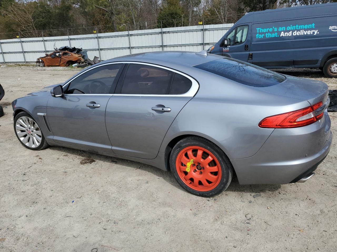 2014 Jaguar XF VIN SAJWA0EX7E8U27912 Copart auction photo, front end / minor dent/scratches damage thumbnail 2
