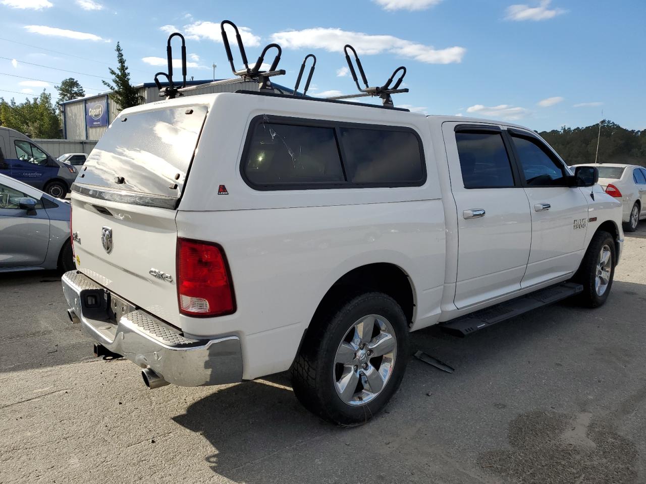 2017 RAM 1500 VIN 1C6RR7LM2HS875625 Copart auction photo, burn - engine damage thumbnail 3