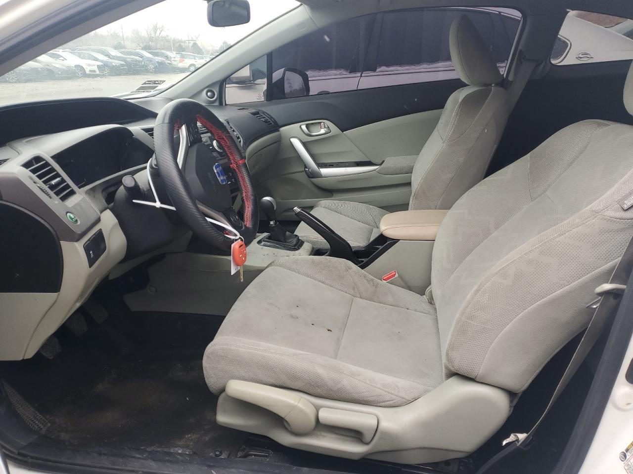 2012 Honda Civic VIN 2HGFG3A88CH540418 Copart auction photo, side damage thumbnail 7