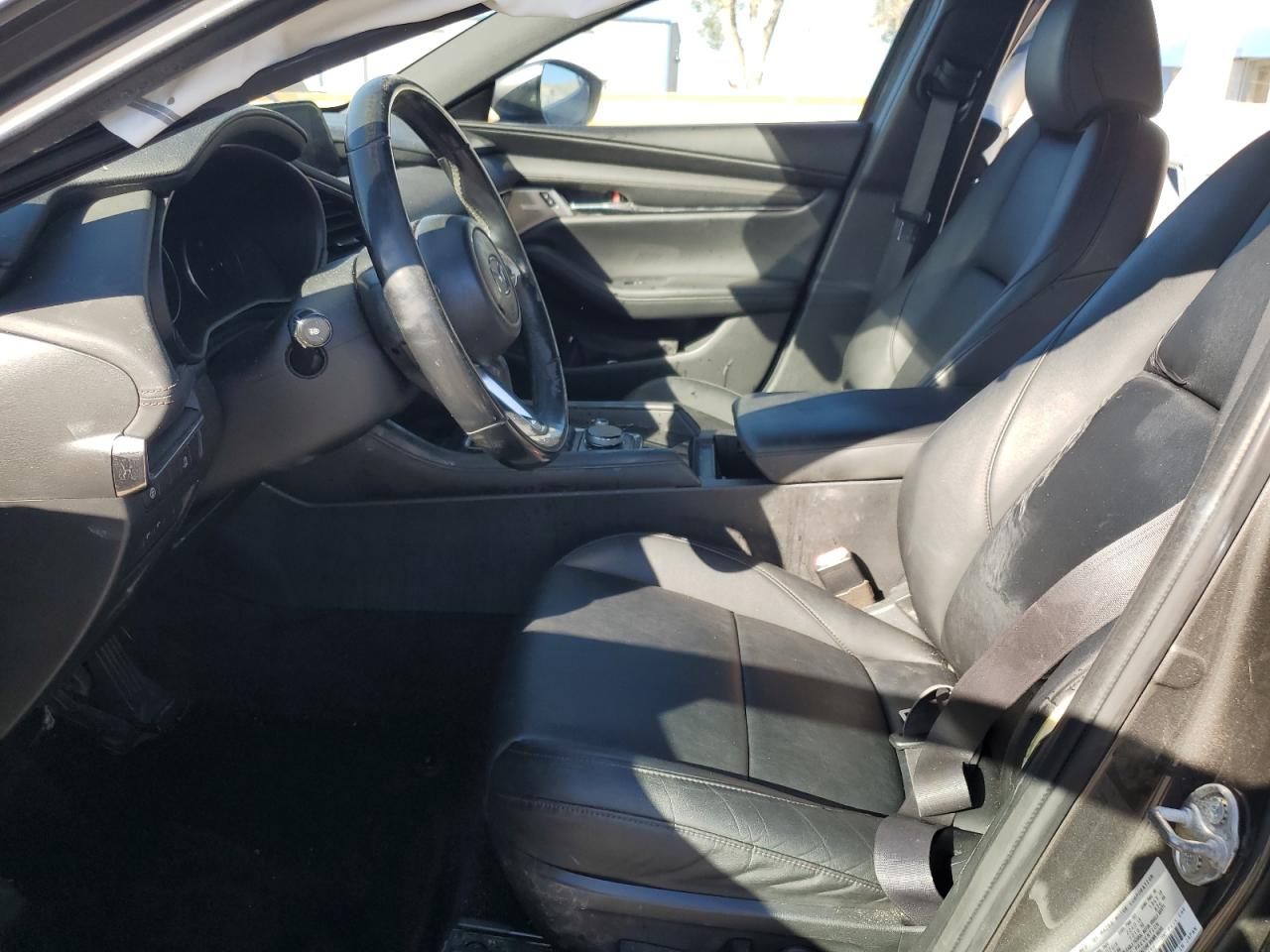 2019 Mazda 3 VIN JM1BPAMM2K1118930 Copart auction photo, front end / side damage thumbnail 7