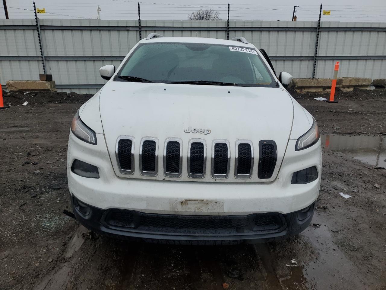 2014 Jeep Grand Cherokee VIN 1C4PJMCS6EW127761 Copart auction photo, side / rear end damage thumbnail 5