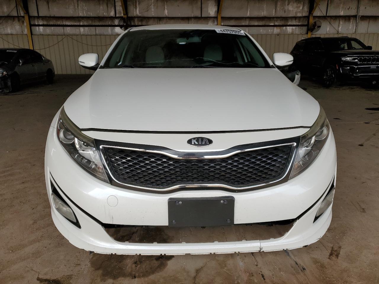 2015 KIA Optima VIN KNAGM4A7XF5662683 Copart auction photo, rear end / minor dent/scratches damage thumbnail 5
