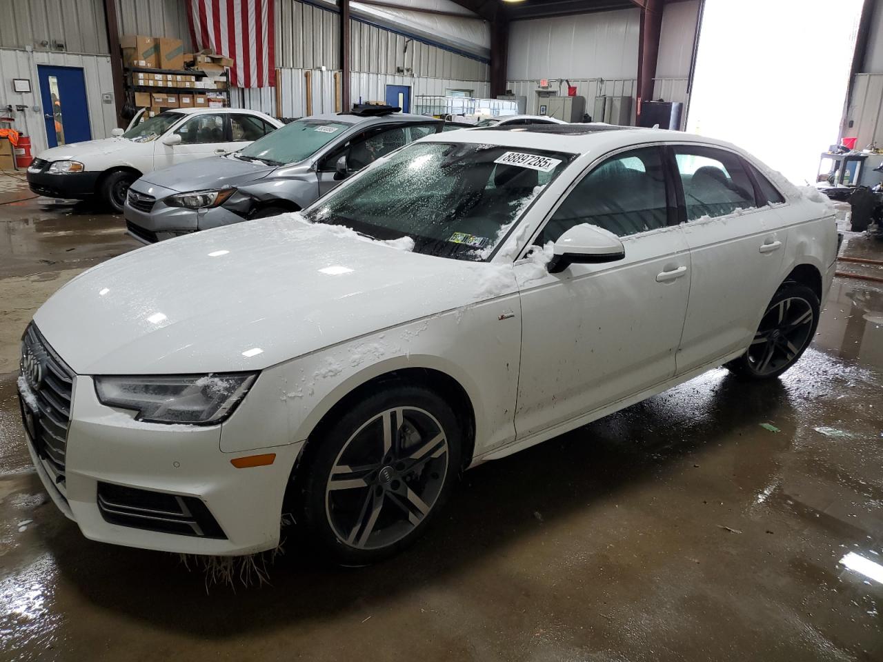 2017 Audi A4 VIN WAUENAF43HN010170