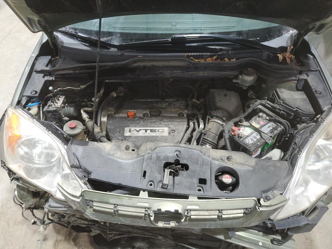 2008 Honda CR-V VIN JHLRE48398C075436 Copart auction photo, front end / hail damage thumbnail 14