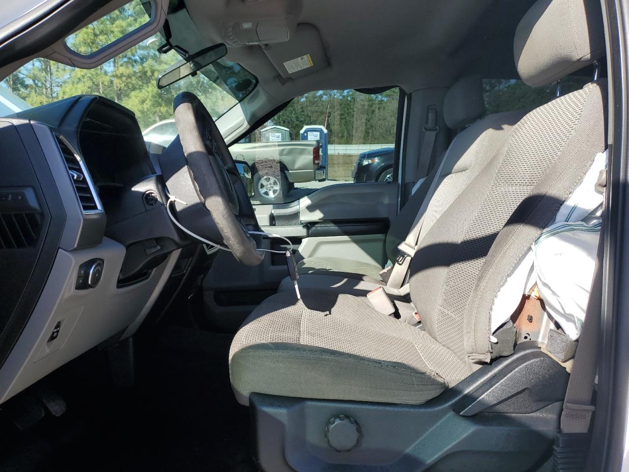 2015 Ford F-150 VIN 1FTEW1C82FKD88096 Copart auction photo, front end / side damage thumbnail 7