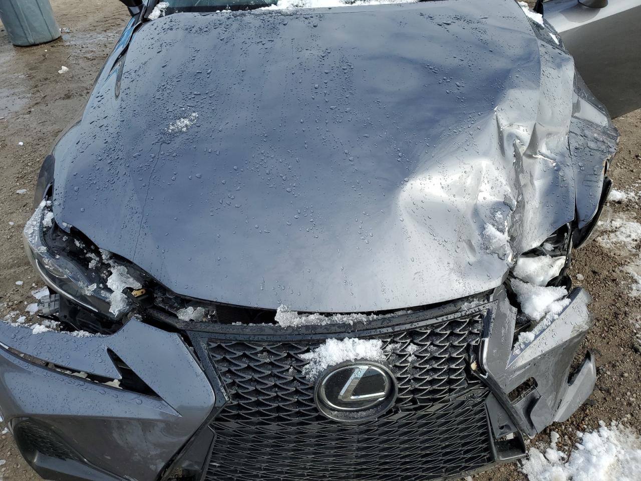 2020 Lexus IS VIN JTHGZ1B23L5036408 Copart auction photo, front end / rear end damage thumbnail 13