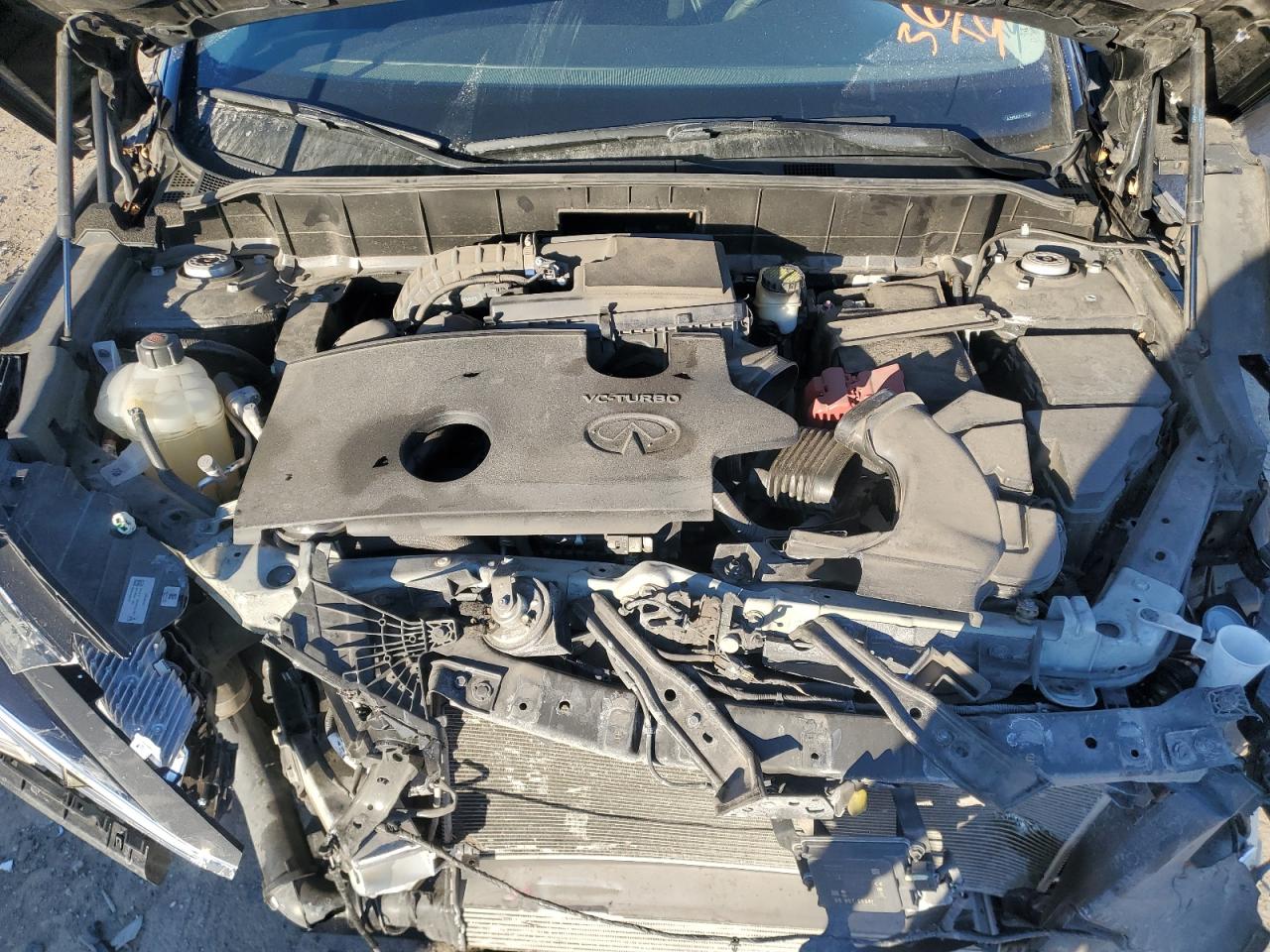 2020 Infiniti QX50 VIN 3PCAJ5M36LF117347 Copart auction photo, front end damage thumbnail 12