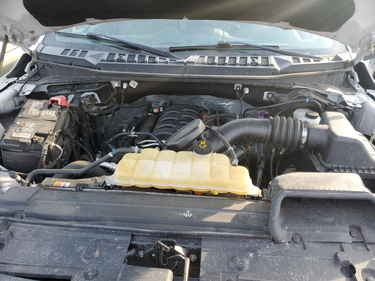 2019 Ford F-150 VIN 1FTFW1E50KFB92460 Copart auction photo, front end / side damage thumbnail 11