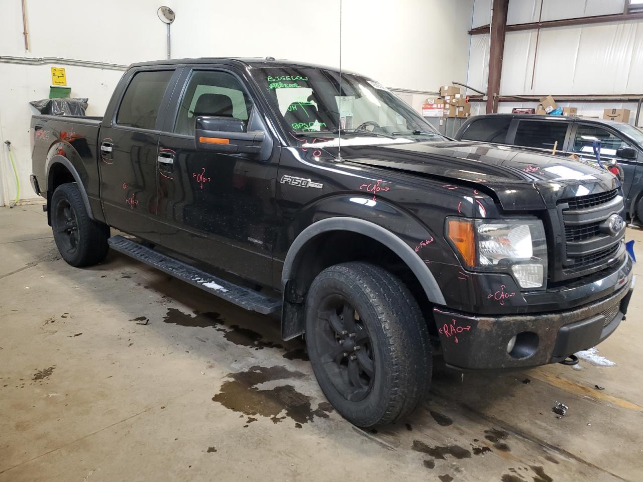 2014 Ford F-150 VIN 1FTFW1ET2EFA64840 Copart auction photo, side / undercarriage damage thumbnail 4