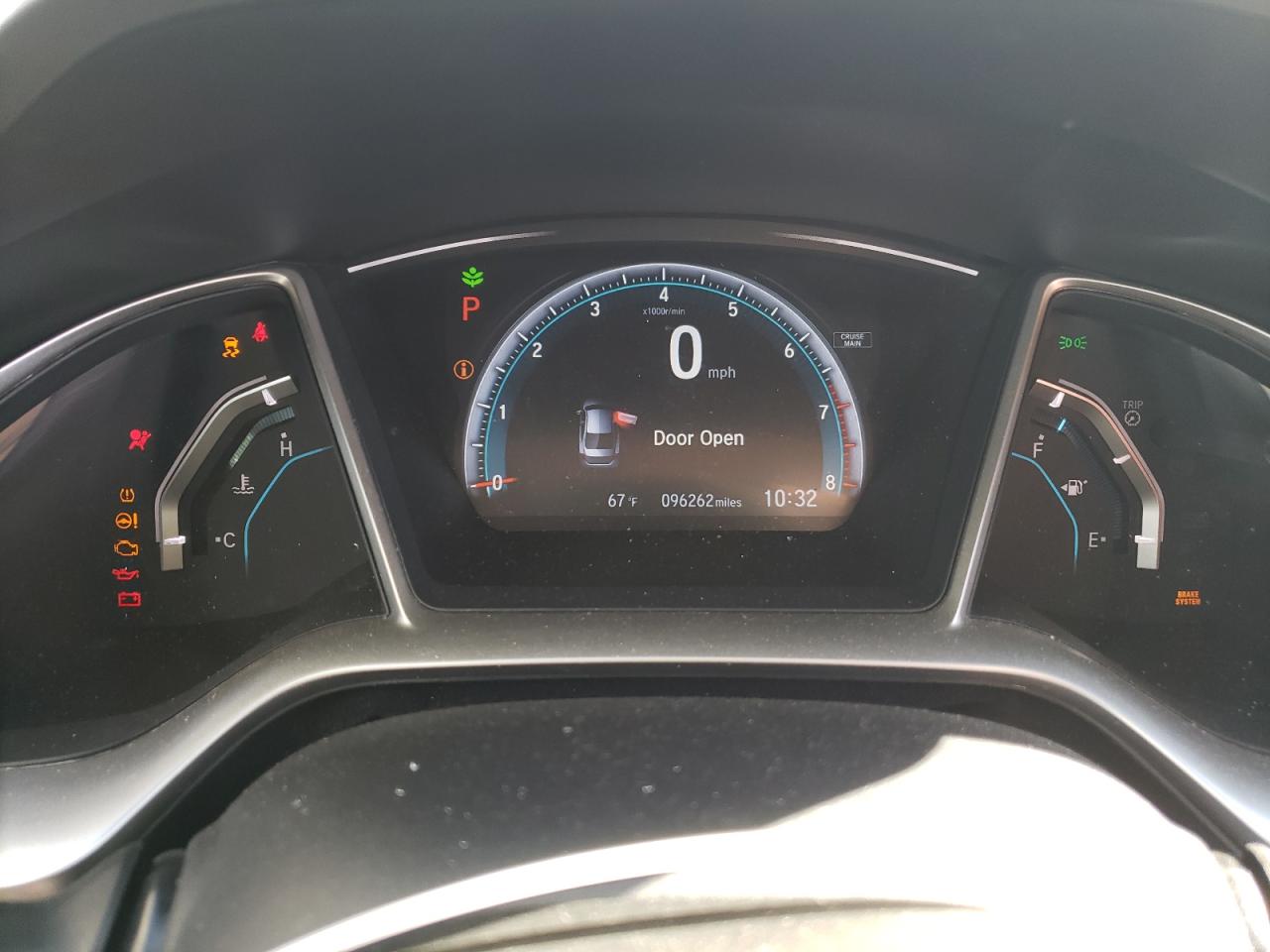 2016 Honda Civic VIN 19XFC2F7XGE201195 Copart auction photo, side / undercarriage damage thumbnail 9