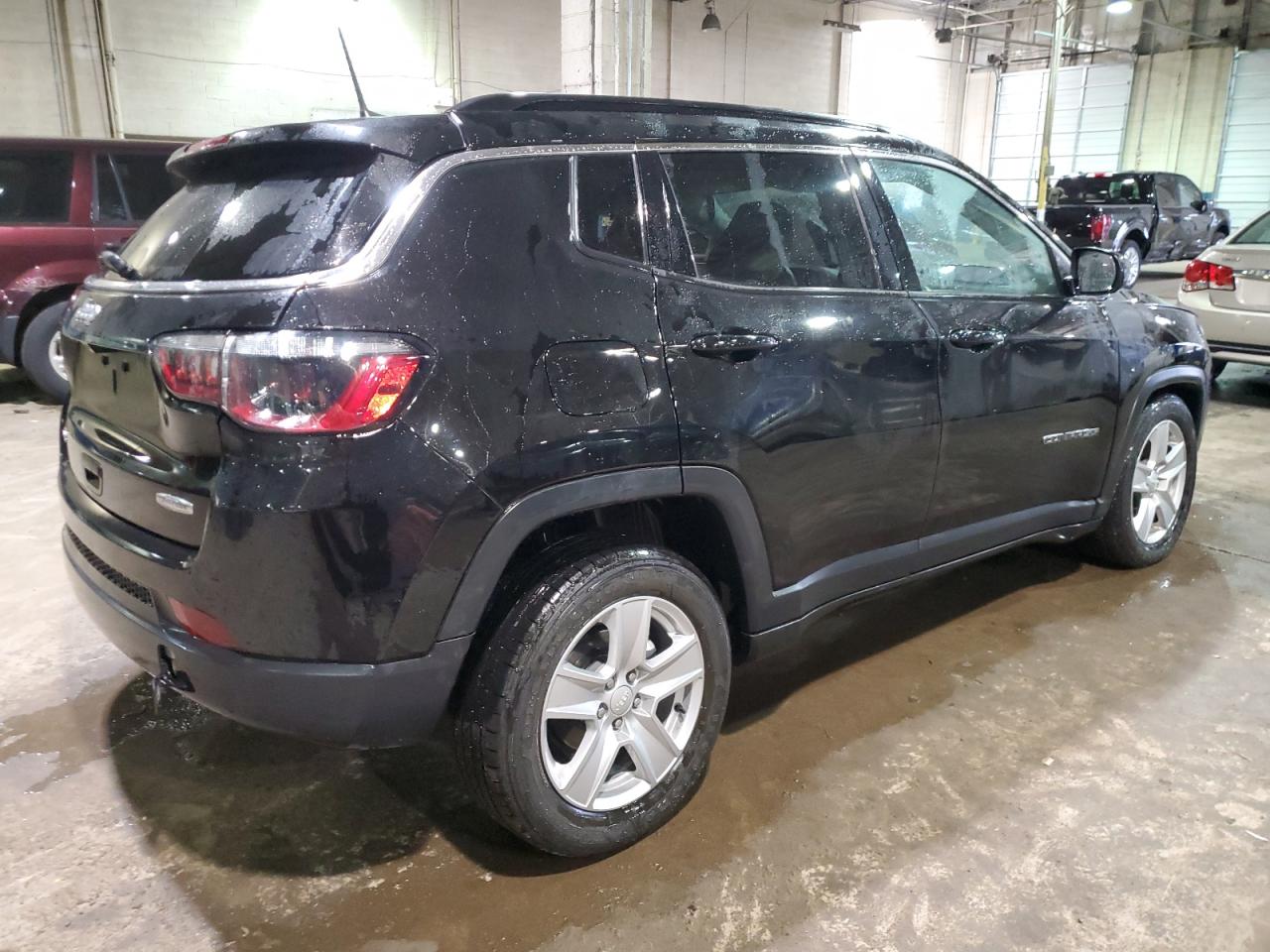 2022 Jeep Compass VIN 3C4NJDBB5NT216686 Copart auction photo, all over / mechanical damage thumbnail 3