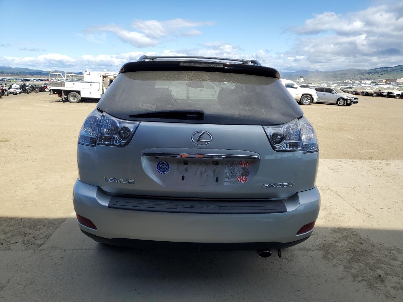 2007 Lexus RX VIN 2T2GK31U17C003108 Copart auction photo, front end damage thumbnail 6