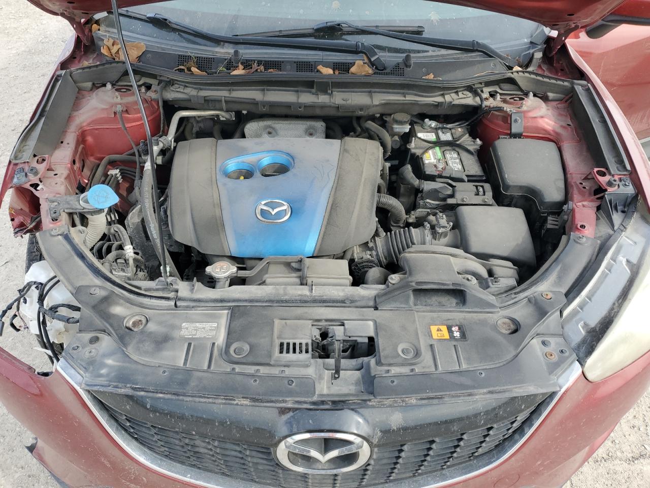 2013 Mazda CX-5 VIN JM3KE4CE1D0120931 Copart auction photo, front end damage thumbnail 12