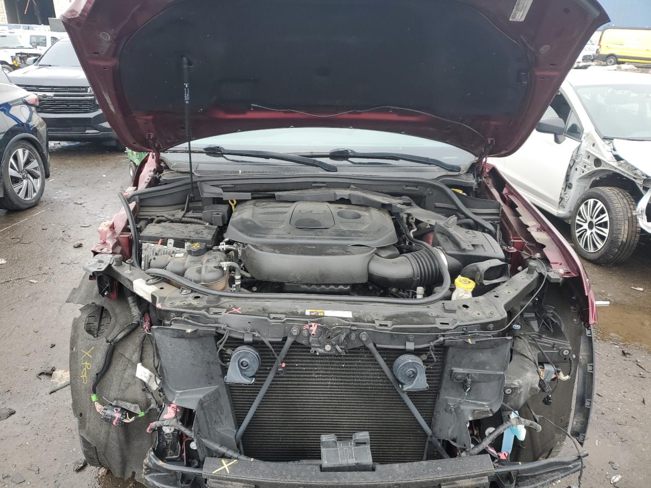2020 Jeep Grand Cherokee VIN 1C4RJFBGXLC354306 Copart auction photo, front end damage thumbnail 12