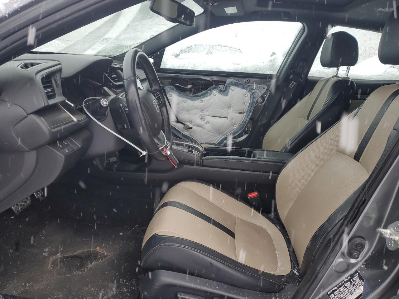 2018 Honda Civic VIN SHHFK7H90JU215962 Copart auction photo, all over damage thumbnail 7