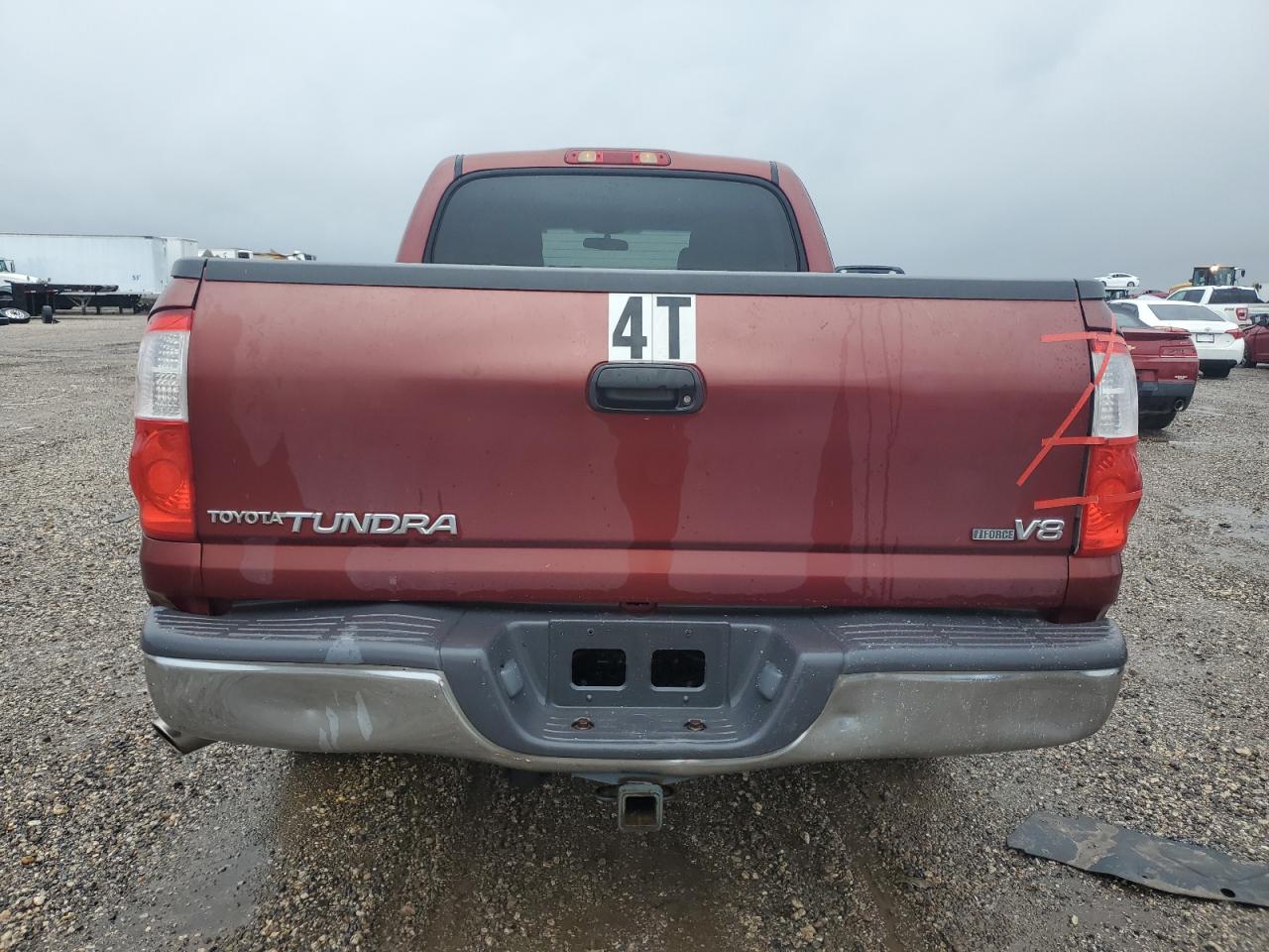 2006 Toyota Tundra VIN 5TBET34196S551687 Copart auction photo, mechanical damage thumbnail 6