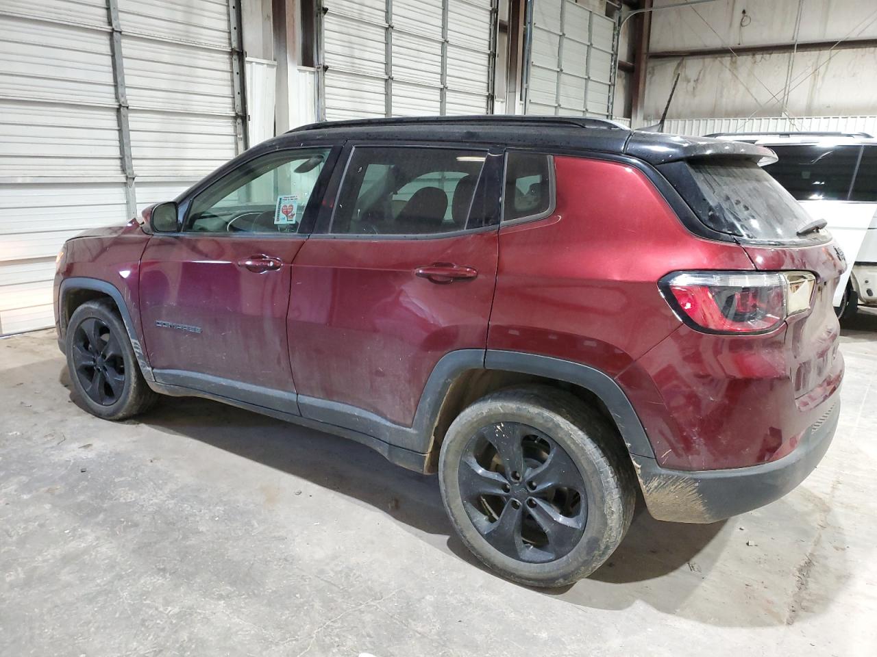 2021 Jeep Compass VIN 3C4NJCBB6MT560388 Copart auction photo, front end / side damage thumbnail 2